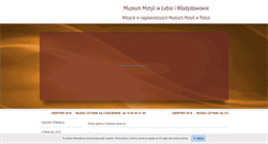 Desktop Screenshot of muzeummotyli.pl