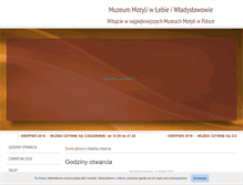 Tablet Screenshot of muzeummotyli.pl